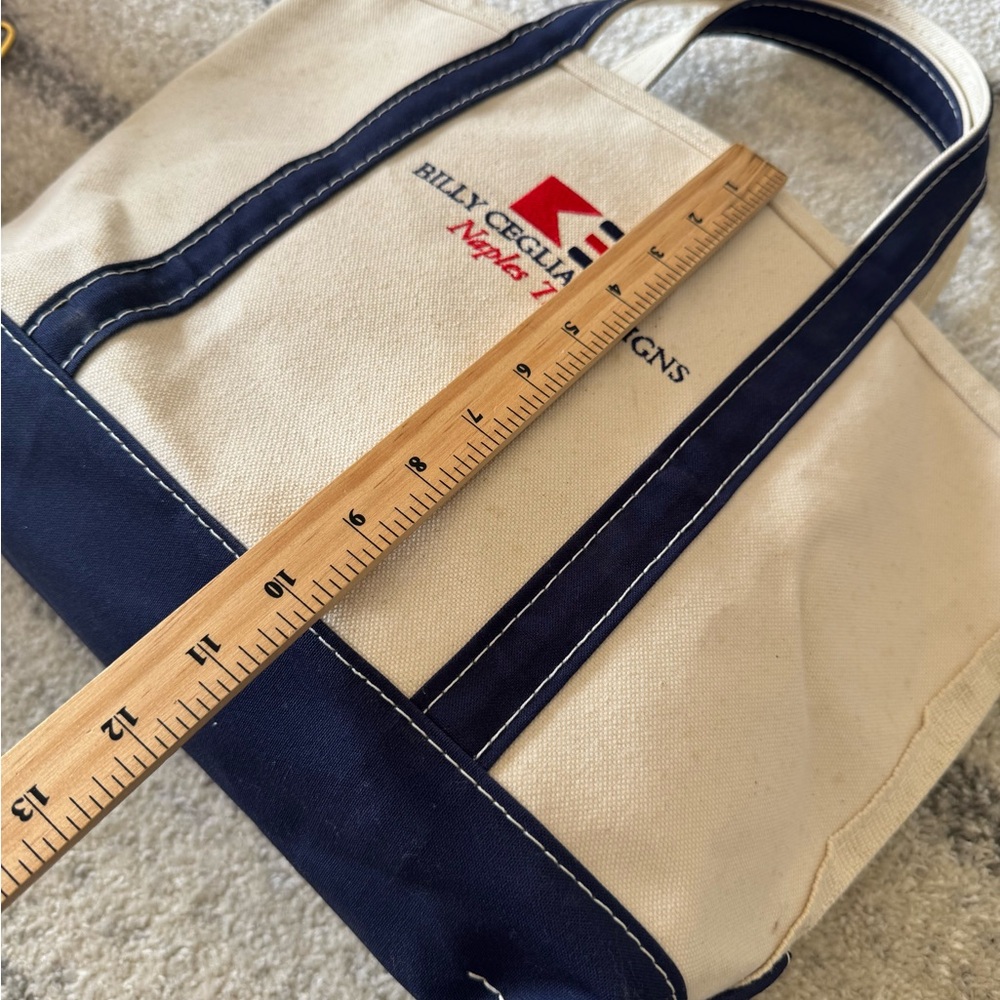 L.L. Bean Boat and Tote Bag in Cream - Picture 11 of 13